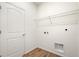 Laundry room featuring convenient shelving at 11124 Xanadu St, Commerce City, CO 80022