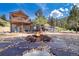 Charming home featuring a cozy patio, stone landscaping, and a convenient two-car garage at 2230 S Platte River Rd, Sedalia, CO 80135