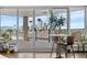 Enjoy city views from the balcony, accessible through sliding glass doors in the living area at 1085 N Lafayette St # 704, Denver, CO 80218