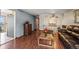 Cozy living room with hardwood floors, comfortable seating, and detailed furnishings at 5338 Granby St, Denver, CO 80239