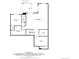 Basement floorplan featuring bedrooms, bathroom, recreation room, and patio at 2775 Morningbird Ln, Castle Rock, CO 80109