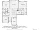 Second floor plan showing bedroom, bathroom, and hall layouts at 1403 Hart Ln, Elizabeth, CO 80107