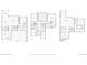 Complete home floor plans including main, second, and basement levels at 1403 Hart Ln, Elizabeth, CO 80107