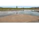 Large community pool with depth markers and plenty of lounging space at 1403 Hart Ln, Elizabeth, CO 80107