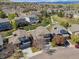 A calm suburban neighborhood, with manicured lawns and a park in walking distance at 10657 Cherrybrook Cir, Highlands Ranch, CO 80126