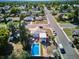 Well-placed home featuring a refreshing swimming pool and appealing outdoor living space at 2141 W Gill Pl, Denver, CO 80223