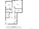 Lower floor plan with bedroom, bathroom, and other rooms at 11300 Whooping Crane Dr, Parker, CO 80134