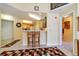 Open kitchen area with bar seating and modern appliances, adjacent to the living space at 6001 S Yosemite St # B203, Greenwood Village, CO 80111
