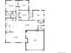 Detailed floor plan illustrating layout of living spaces, bedrooms, kitchen and garage at 6882 Quail St, Arvada, CO 80004