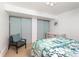 Cozy bedroom with modern decor, ample storage, and natural light for a serene retreat at 6600 E Mississippi Ave # 7, Denver, CO 80224