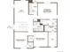 Second floor plan with primary bedroom, two additional bedrooms, loft, and two bathrooms at 449 S Salida St, Aurora, CO 80017