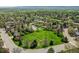 Spacious green space within a quiet neighborhood offering residents a tranquil and serene escape from the hustle and bustle of city life at 4667 Ashfield Dr, Boulder, CO 80301
