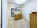 Cozy bedroom featuring a dresser, mirror, and ample closet space at 4667 Ashfield Dr, Boulder, CO 80301