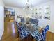 Elegant dining room with stylish chairs, modern lighting, and decorative wall art at 4667 Ashfield Dr, Boulder, CO 80301