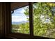 Inviting window view featuring lush trees and majestic mountains, offering a serene escape at 4667 Ashfield Dr, Boulder, CO 80301