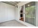 Private patio offers indoor/outdoor living space, seamlessly connecting to the interior kitchen at 3341 S Monaco Pkwy # A, Denver, CO 80222