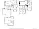 Home floor plan featuring measurements and layouts of the basement, main and upper levels at 9515 Dolton Way, Highlands Ranch, CO 80126