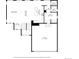 First floorplan showing kitchen, living room, dining area, garage, and laundry at 4670 Tanner Peak Trl, Brighton, CO 80601