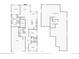 Layout of first floor and basement with room dimensions at 5909 S Platte Canyon Dr, Littleton, CO 80123