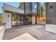 Spacious outdoor patio perfect for entertaining with modern home exterior at 1029 9Th St, Boulder, CO 80302