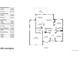 First floor architectural plan featuring a spacious kitchen, dining room, and living room layout at 2990 E 135Th Dr, Thornton, CO 80241