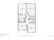 Detailed floor plan showcasing the layout of the home's second floor at 4929 W 73Rd Ave, Westminster, CO 80030