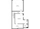 Basement floorplan showing a garage, Gathering room, utility room, hall, and bathroom at 9682 Dunning Cir, Highlands Ranch, CO 80126