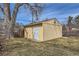 Outdoor shed provides ample storage with convenient backyard access at 1261 S Harrison St, Denver, CO 80210