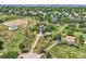 Expansive property featuring a home, large barn, and lush green fields, all nestled in a suburban area at 6351 S Andes Pl, Centennial, CO 80016