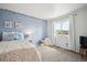 Bright bedroom features a scenic view and comfortable decor at 4 Mountain Ash, Littleton, CO 80127