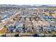 Wide aerial shot capturing a vibrant residential neighborhood with mountain views in the distance at 4459 S Independence Ct, Littleton, CO 80123