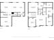 Detailed floor plan showcasing the layout of both floors of the home at 16525 Sanford St, Mead, CO 80542