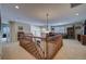 Upstairs landing with hardwood floor and wooden railings at 1035 Cryolite Pl, Castle Rock, CO 80108