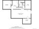 Detailed floor plan showcasing the layout of the basement, including room dimensions at 8705 W 86Th Dr, Arvada, CO 80005