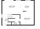 Detailed first floor plan showing layout of rooms at 12556 Elm St, Thornton, CO 80241
