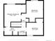 Detailed second floor plan showing layout of rooms at 12556 Elm St, Thornton, CO 80241