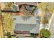 Aerial view of the home showcasing the roof, landscaping, and surrounding neighborhood at 13124 Ivy Pl, Thornton, CO 80602