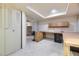 Spacious unfinished basement offers many possibilities; includes a fan and some storage at 3596 S Depew St # 2, Lakewood, CO 80235