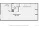 Floor plan layout with utility room, recreation room and full bath at 3596 S Depew St # 2, Lakewood, CO 80235