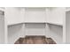 Spacious walk-in closet with carpet floors and ample storage with rods at 3692 Celestial Ave, Castle Rock, CO 80109
