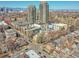 Aerial view of an apartment complex at 1605 Saint Paul St # 6, Denver, CO 80206