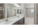 Contemporary bathroom with double vanity and stylish finishes at 3342 N Buchanan Way, Aurora, CO 80019
