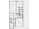 Open-concept floor plan includes kitchen, great room, primary suite, and two additional bedrooms at 3342 N Buchanan Way, Aurora, CO 80019