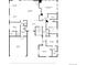 Detailed floor plan showcasing the layout of rooms, including bedrooms, bathrooms, and living spaces at 25402 E Glasgow Pl, Aurora, CO 80016