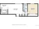 This home has a functional floor plan with clearly defined spaces and convenient access to the bath and bedroom at 21 N Washington St # 301, Denver, CO 80203