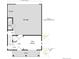 First-floor floorplan with foyer, flex room, garage, storage, and porch at 46565 Avery Ln, Bennett, CO 80022