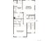 Floor plan showcasing the layout of the primary bedroom and bedroom 2 at 1255 Penner Dr, Erie, CO 80026