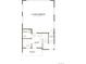 Floorplan showing a 2-car garage, mech room, entry, storage, and porch at 1255 Penner Dr, Erie, CO 80026