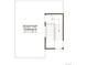 Floorplan showing the rooftop terrace, stairs, and door at 1255 Penner Dr, Erie, CO 80026
