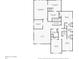 Detailed floor plan of the second floor showing bedroom and bathroom layouts at 844 Dakota Ln, Erie, CO 80516